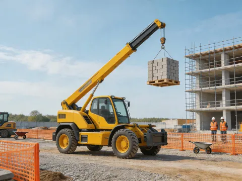 Caterpillar telehandler